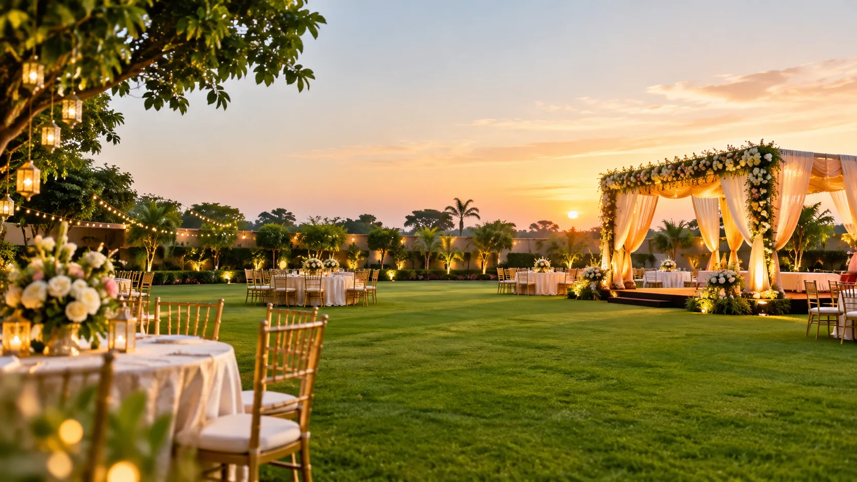 Wedding Stage Setup